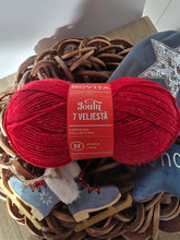 Lade das Bild in den Galerie-Viewer, NOVITA, Jouluraita 7 VELJESTÄ, Aran Medium, Farbe: 5461, 150 Gramm, 300 Meter