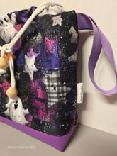 Lade das Bild in den Galerie-Viewer, Halloween Große Karo Bag, mit viel Liebe handgenäht, Stern trifft Geist!