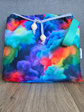 Lade das Bild in den Galerie-Viewer, Große Karo Bag, mit viel Liebe handgenäht,Modell: Farbenrausch