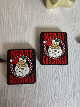 Lade das Bild in den Galerie-Viewer, Weihnachten, Maschenstopper Stricknadelstopper 2 Stück  Merry Christmas