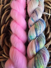 Lade das Bild in den Galerie-Viewer, Flauschduett, Alpaca trifft Mohair und Seide