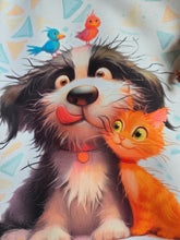 Lade das Bild in den Galerie-Viewer, Große Karo Bag, mit viel Liebe handgenäht,Modell: BEST friends!