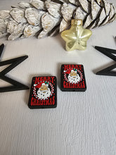 Lade das Bild in den Galerie-Viewer, Weihnachten, Maschenstopper Stricknadelstopper 2 Stück  Merry Christmas