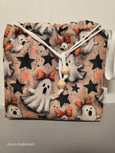 Lade das Bild in den Galerie-Viewer, Halloween Große Karo Bag, mit viel Liebe handgenäht, Hui Buh die Zweite!