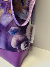 Lade das Bild in den Galerie-Viewer, Große Karo Bag, mit viel Liebe handgenäht, Stiefmütterchen