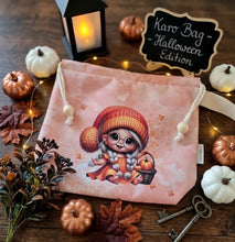 Lade das Bild in den Galerie-Viewer, Große Karo Bag, mit viel Liebe handgenäht, Modell: Halloween Kind
