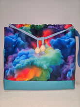 Lade das Bild in den Galerie-Viewer, Große Karo Bag, mit viel Liebe handgenäht, Farbexplosion
