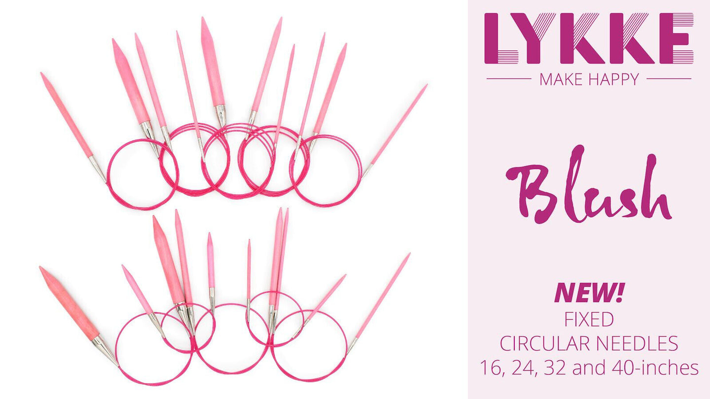 Lykke, Rundstricknadel Make Happy Blush 4,5mm / 100 cm (40