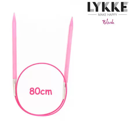 Lykke, Rundstricknadel Happy  Blush 3,0 mm /80 cm (32