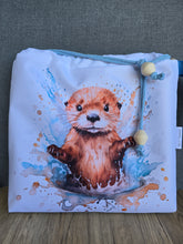 Lade das Bild in den Galerie-Viewer, Große Karo Bag, mit viel Liebe handgenäht,Modell: Otter
