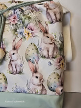 Lade das Bild in den Galerie-Viewer, Ostern Große Karo Bag, mit viel Liebe handgenäht, Modell Hoppel
