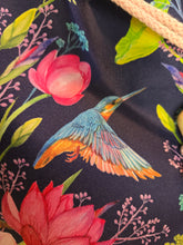 Lade das Bild in den Galerie-Viewer, Große Karo Bag, mit viel Liebe handgenäht,Modell: Eisvogel
