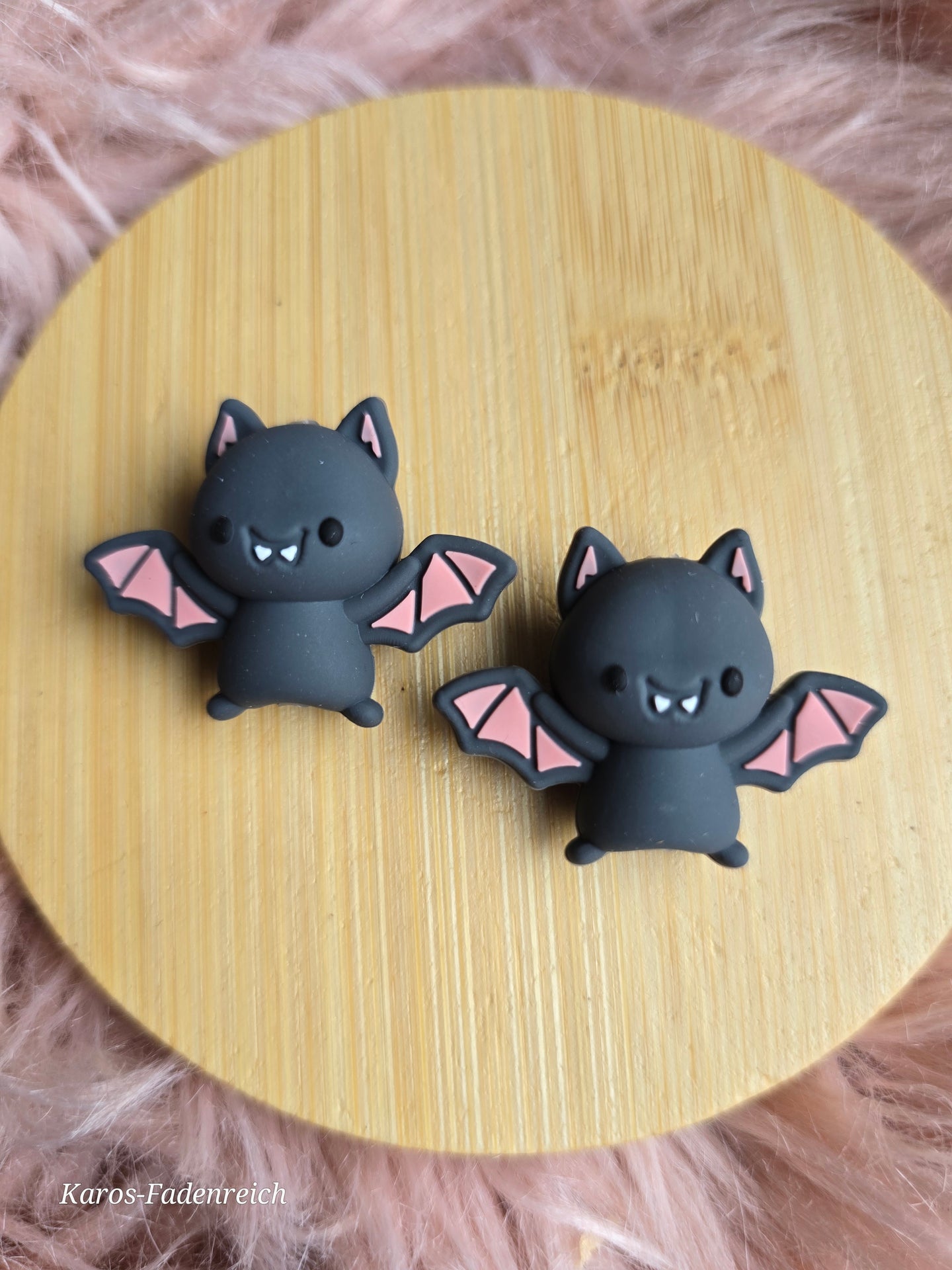 Halloween Maschenstopper Stricknadelstopper 2 Fledermaus