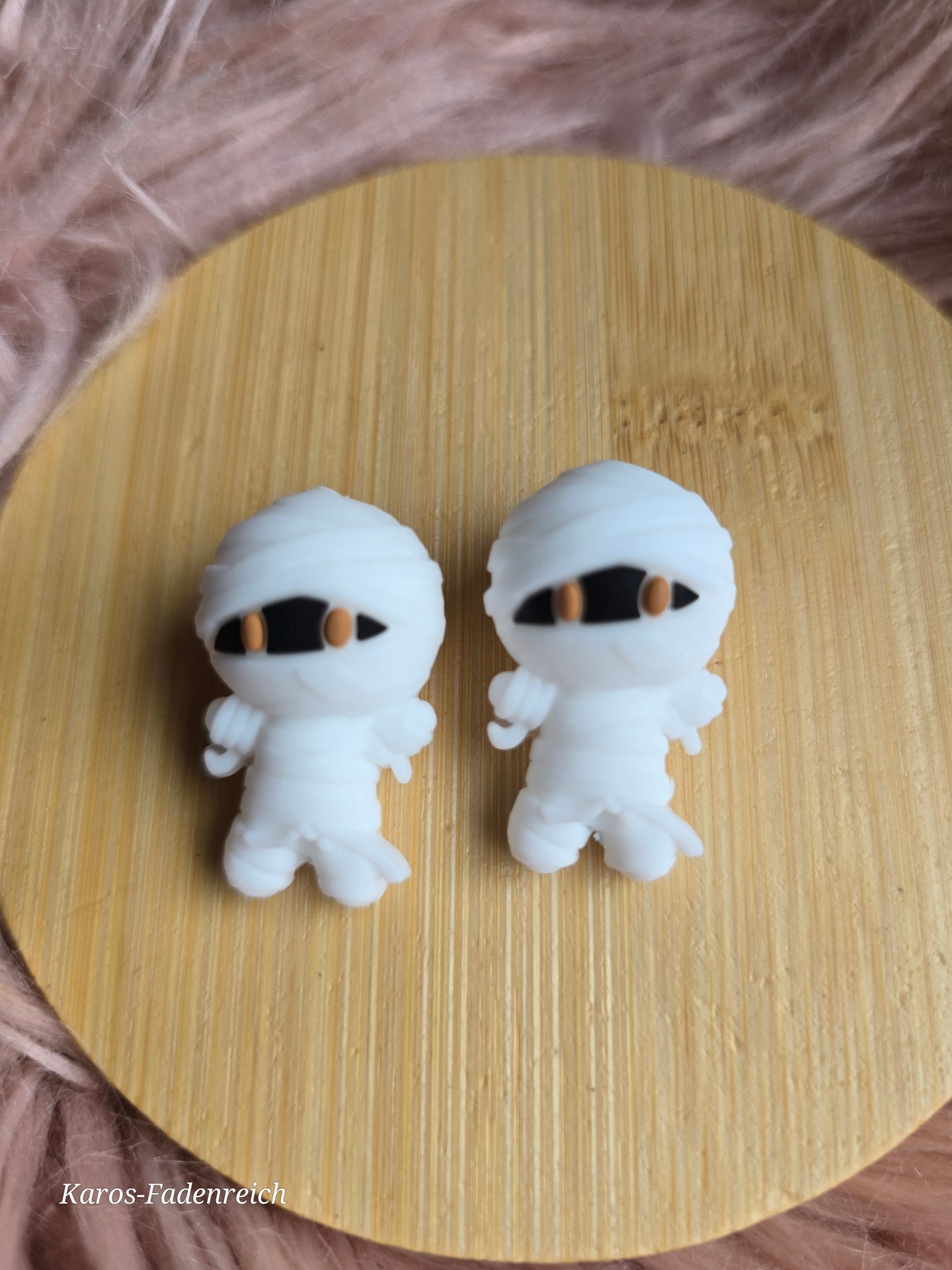 Halloween Maschenstopper Stricknadelstopper 2  Mumie!