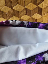 Lade das Bild in den Galerie-Viewer, Große Karo Bag, mit viel Liebe handgenäht, Modell: ☆ 👻,  purpur Boden
